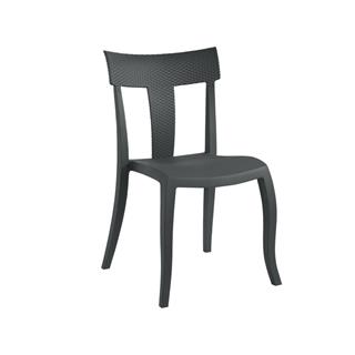 Papatya Toro-S Rattan Plastik Sandalye | Bahçe, Mutfak, Balkon Sandalyesi