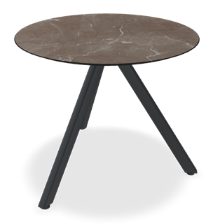 Papatya Tower Sehpa - Compact Tabla & Metal Ayak