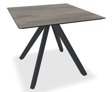 Papatya Tower Sehpa - Compact Tabla & Metal Ayak