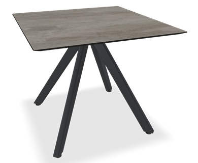 Papatya Tower Sehpa - Compact Tabla & Metal Ayak