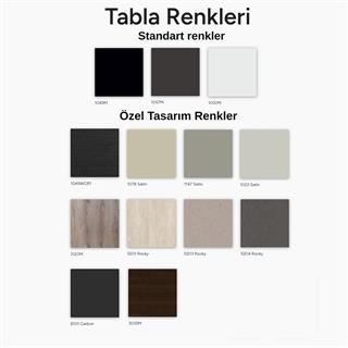 Papatya TRIO Masa - Compact Tabla & Metal Ayak