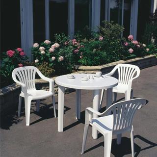 Papatya Tropik Koltuk - Plastik Bahçe Balkon Koltuğu