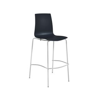 Papatya X-treme BSL Pro Bar Tabure | Metal Ayak - Plastik Oturum | Ev, Ofis Sandalye