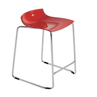 Papatya X-treme Sled Yüksek Sandalye | Metal Ayak - Plastik Oturum