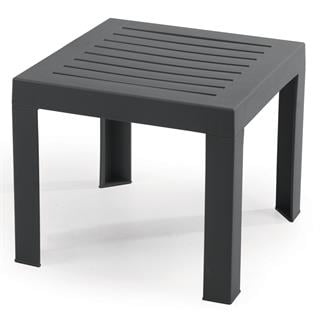 Papatya Suda Bahçe Balkon Şezlong Sehpası - 35x40 h:40 cm - Portatif Şezlong