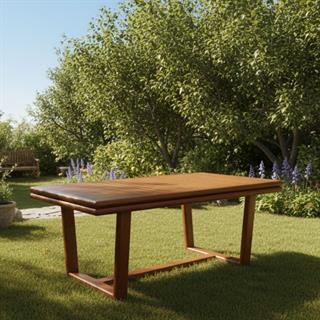 Tibet Ahşap Bahçe Balkon Masaları -Masif Kayın