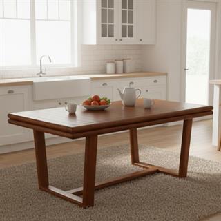 Tibet Ahşap Bahçe Balkon Masaları -Masif Kayın