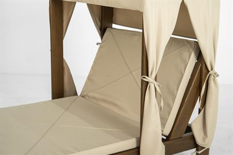 Vendy Çocuk Şezlong - Ladin Ahşap Bahçe Balkon Şezlongu