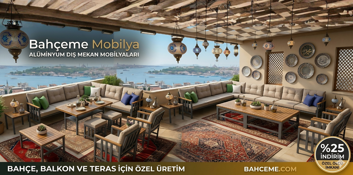 Özel Ölçü Alüminyum Bahçe Mobilyaları Üretimi