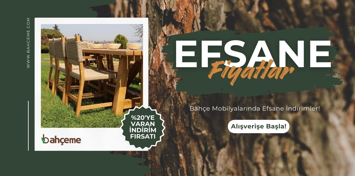 Ahşap Bahçe Mobilyası - Masa Sandalye Takımları