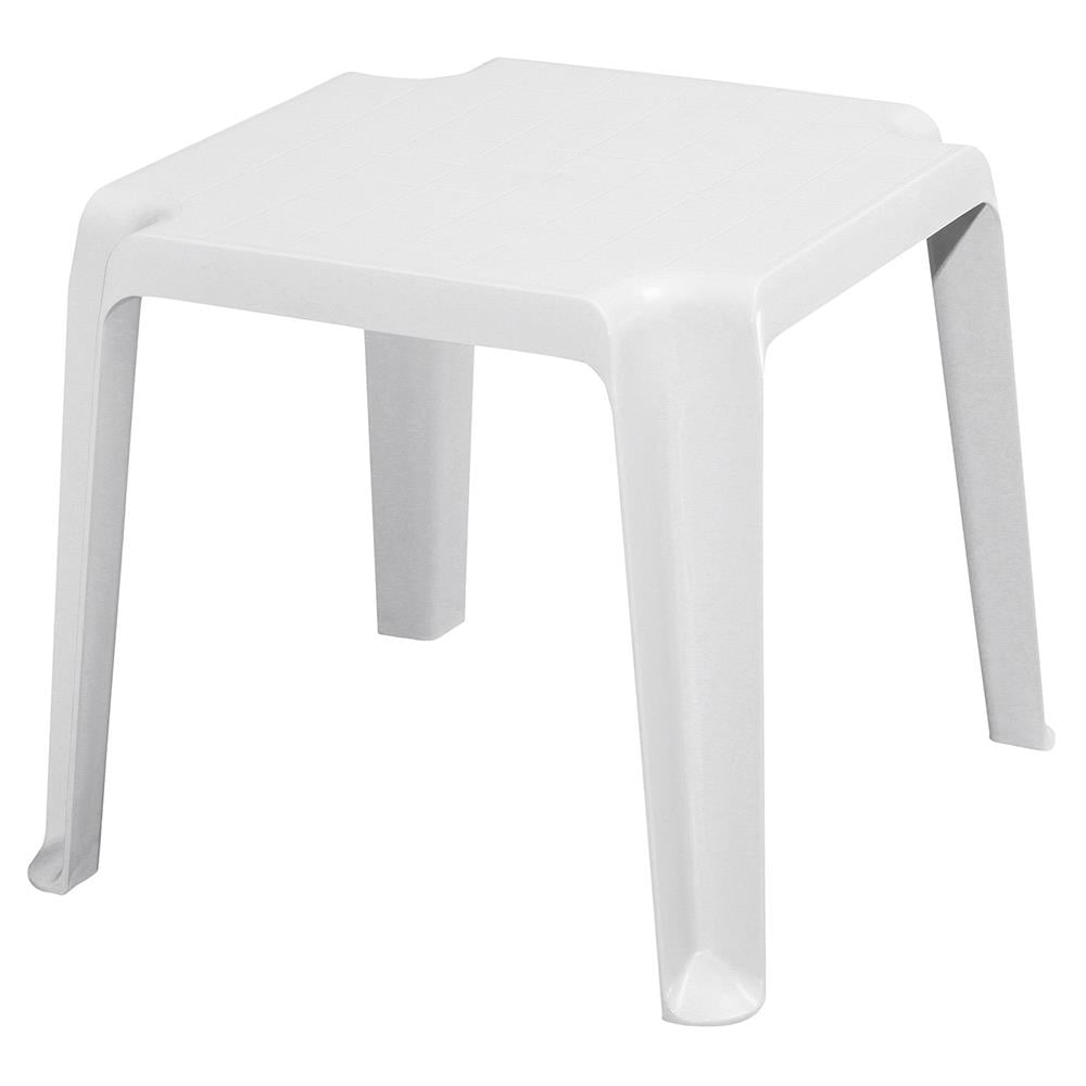 Bahçeme Helene 43x43 Plastik Sehpa - Kare Bahçe Balkon Sehpası (Prima Cavaletto GF403)