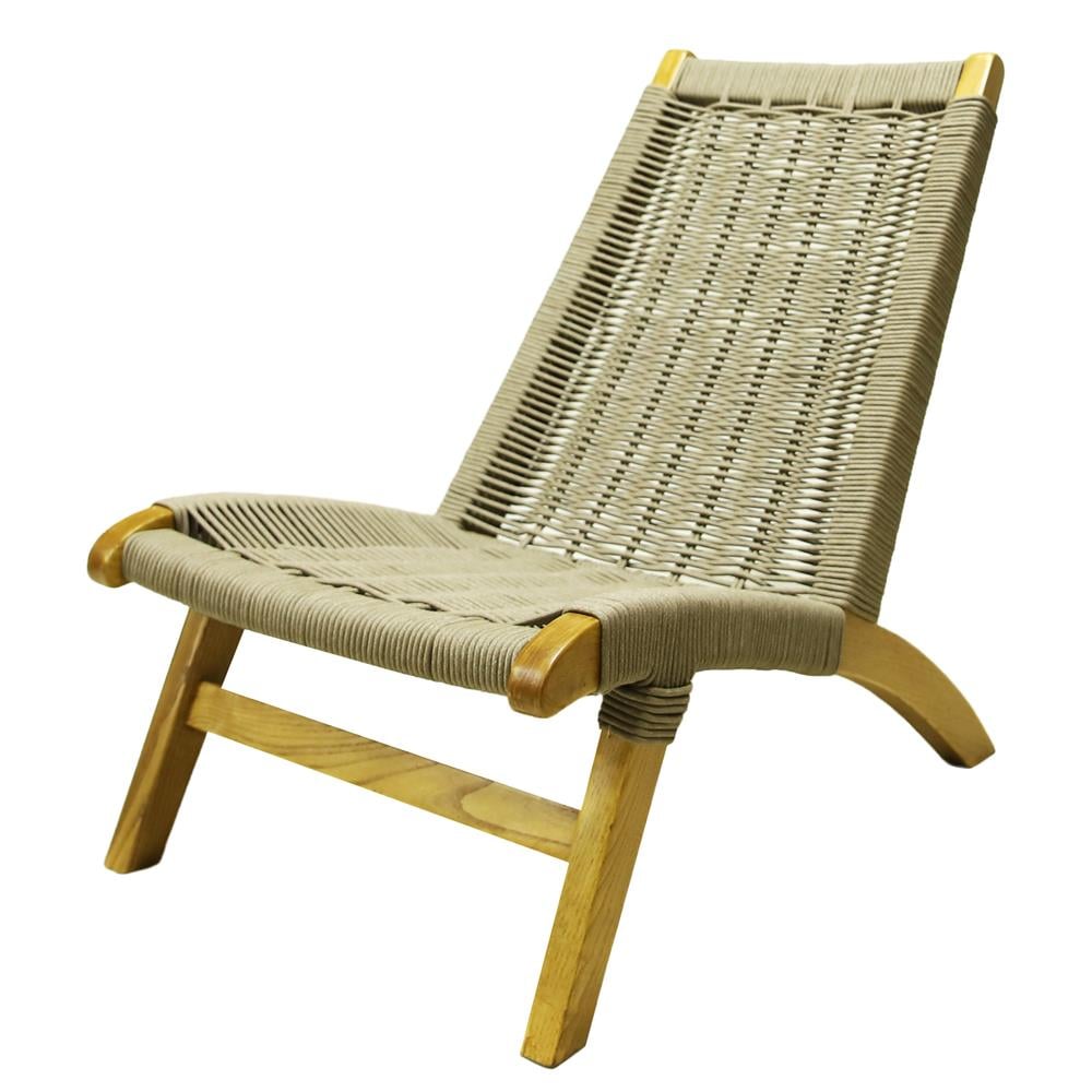 Bali Deck Ahşap Bahçe Balkon Sandalyesi