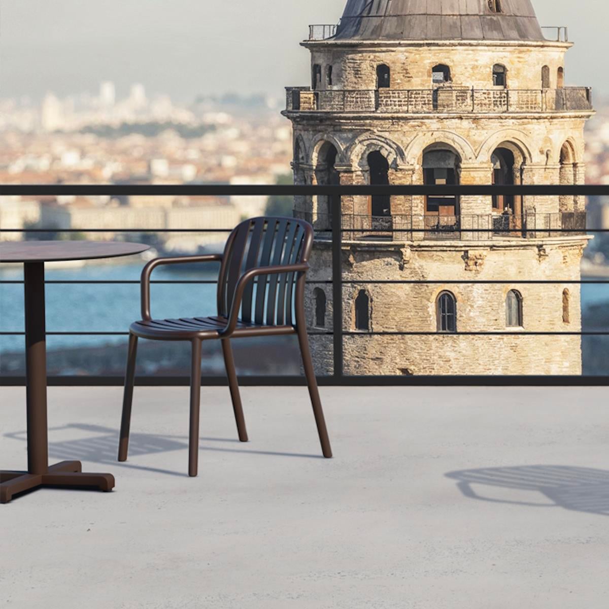 Papatya Galata Plastik Sandalye - Bahçe, Mutfak, Balkon Sandalyesi