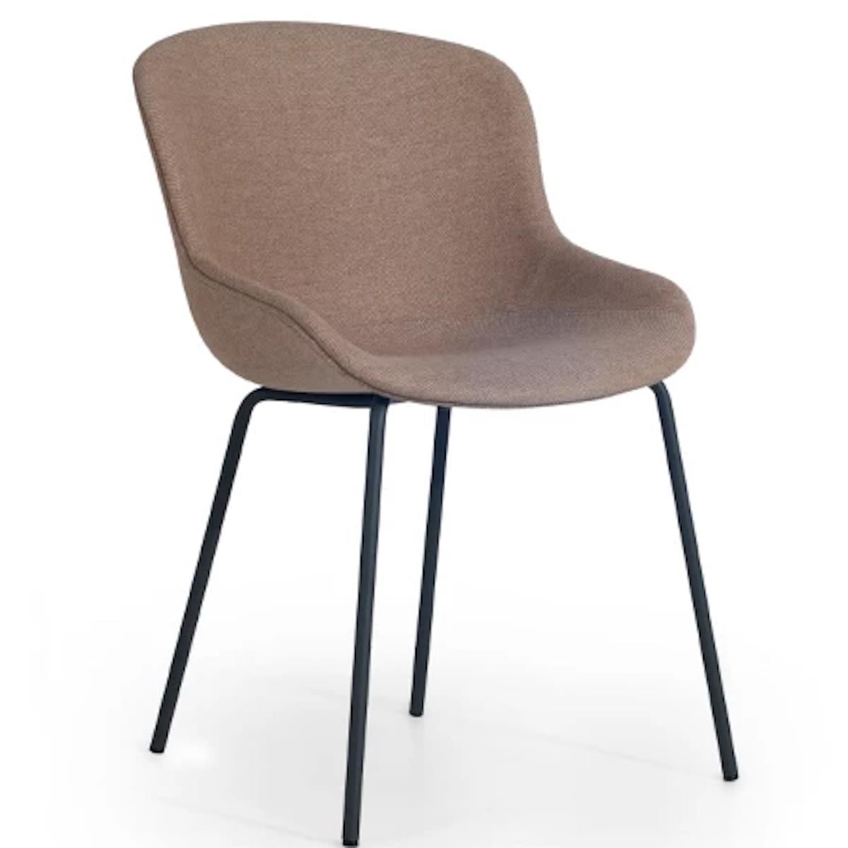 Papatya Globe-S ML Soft Sandalye | Metal Ayak - Kumaş Oturum | Ev, Ofis, Bahçe Sandalyesi