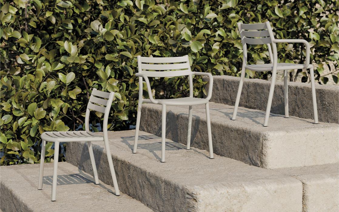 Papatya Hisar Koltuk - Kolçaklı Plastik Bahçe, Mutfak, Balkon Sandalyesi