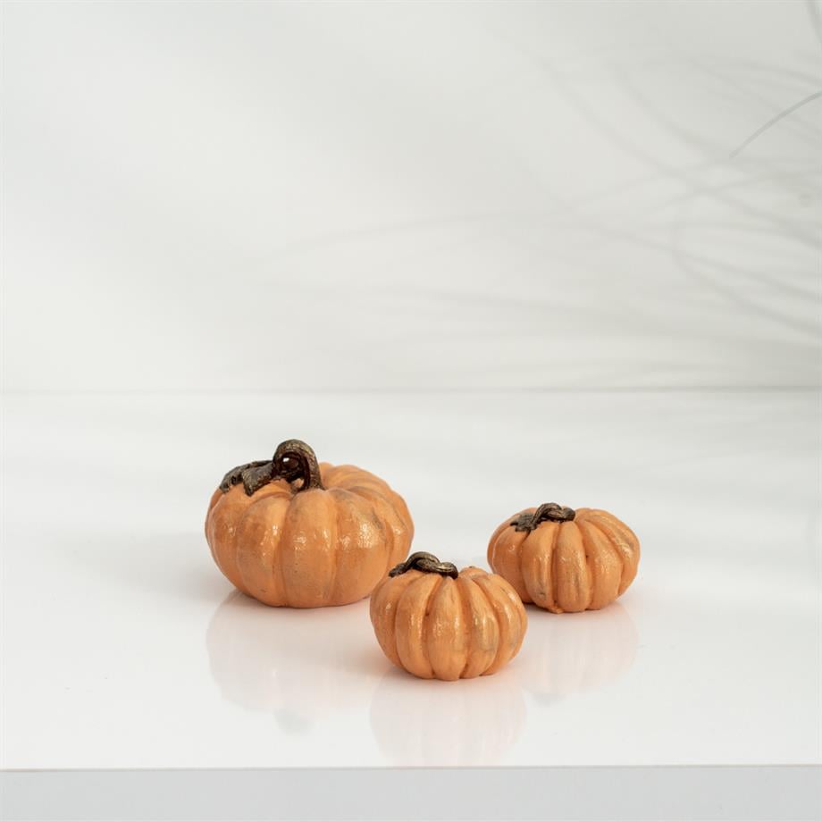 Balkabağı Üçlü Mini Set Turuncu 
