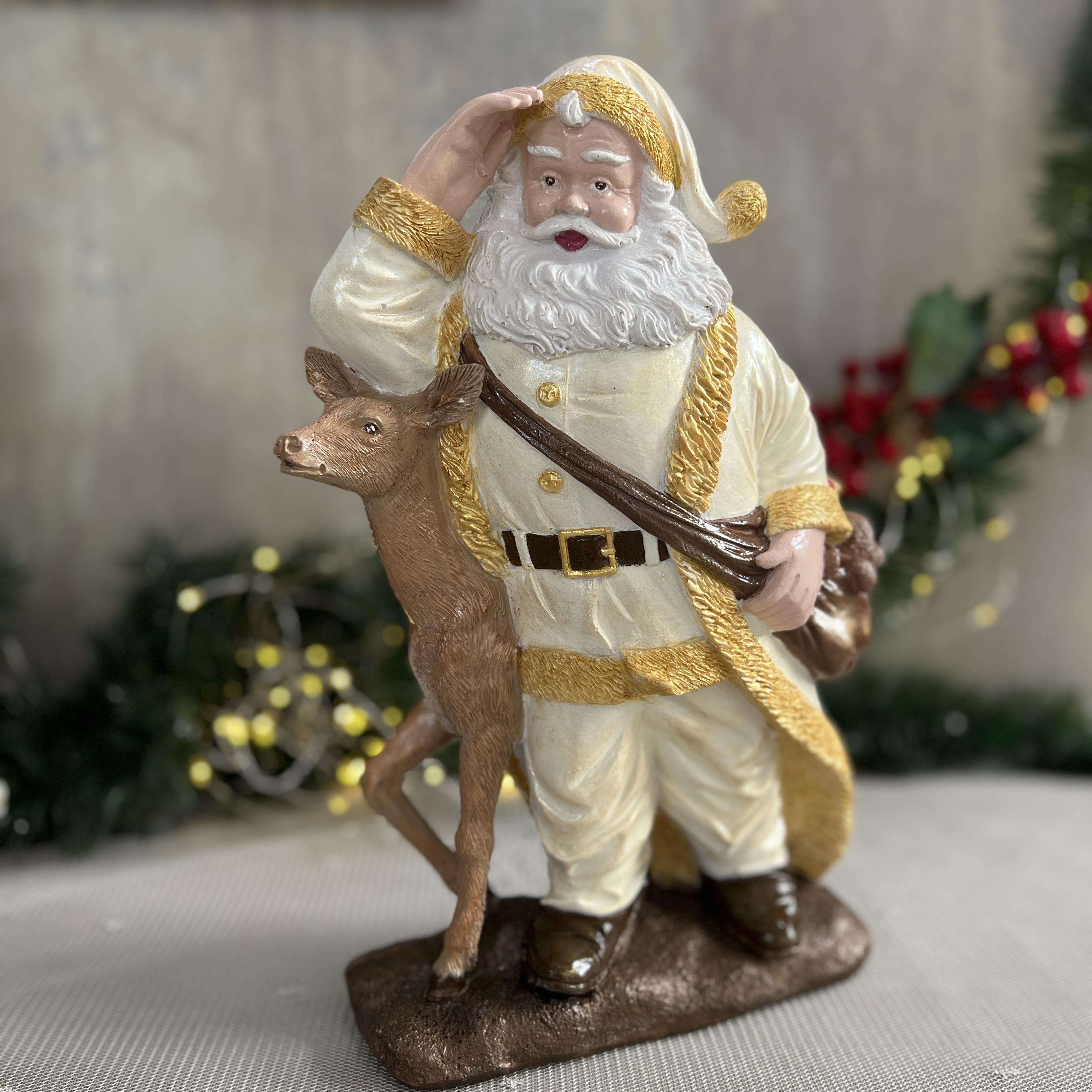 Geyikli Noel Baba Obje