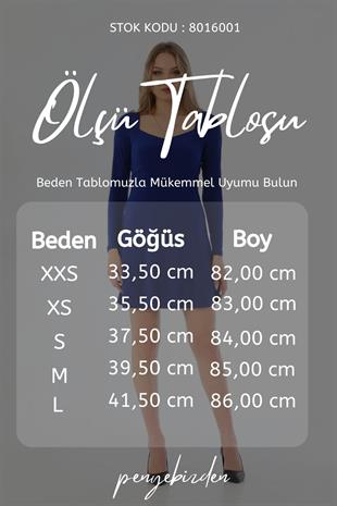 Kadın Beşgen Yaka Kısa Elbise-Saks