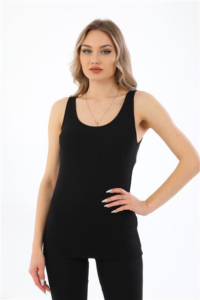 Kadın Viscon Atlet-Siyah