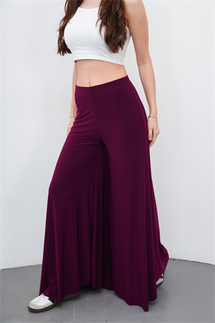 Maxi Tunik & Pantolon Takım-Vişne