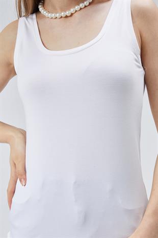 Extra Yumuşak Viskon Atlet Home&Outdoor-Ekru