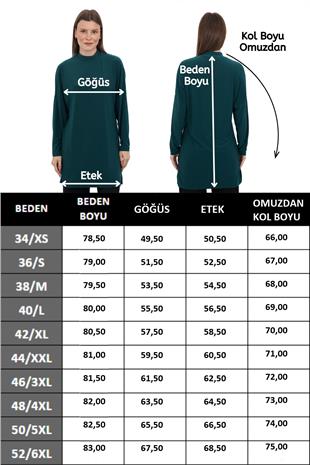 Sandy Pantolon&Tunik Takım-Zümrüt Yeşil