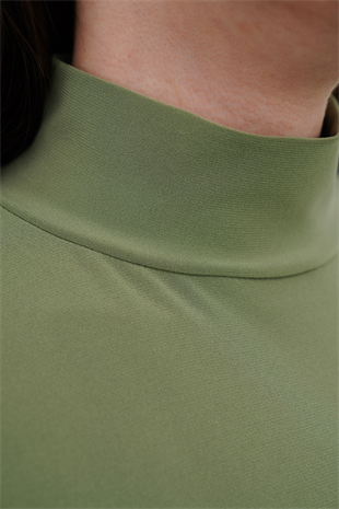 Dik Yaka Sandy Tunik-Çağla Yeşil