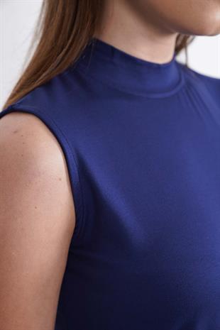 Kolsuz Tunik & Pantolon Takım-Lacivert