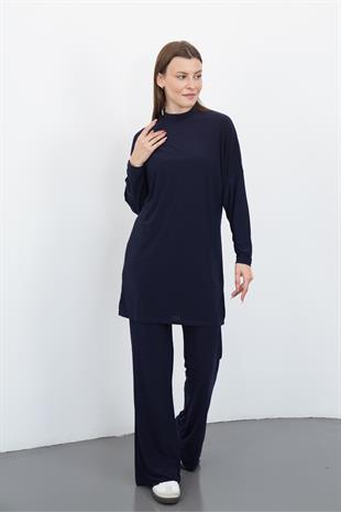 Sandy Pantolon&Tunik Takım-Lacivert