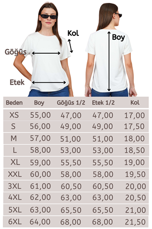 Viskon Dökümlü Tişört-Ekru