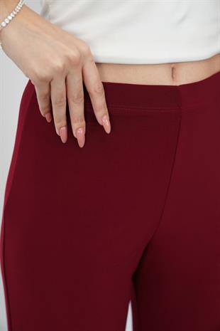 Sandy Pantolon&Tunik Takım-Bordo