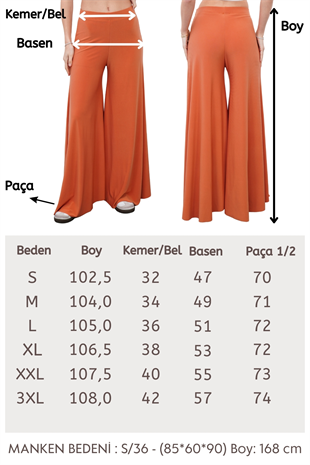 Maxi Tunik & Pantolon Takım-Kayısı