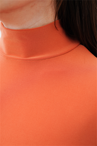 Dik Yaka Sandy Tunik-Kayısı