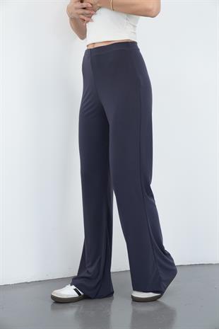 Nira Kadın Maxi Boy İspanyol Paça Sandy Pantolon-Füme