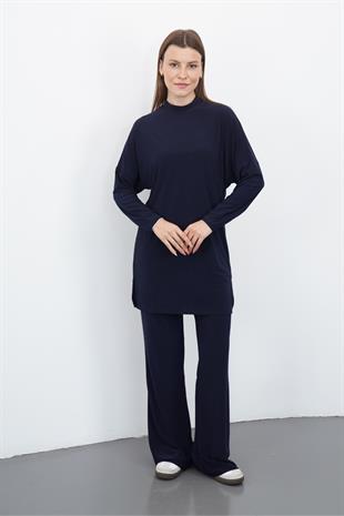 Sandy Pantolon&Tunik Takım-Lacivert