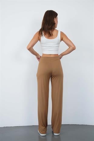  Extra Yumuşak Uzun Viskon Pantolon Home&Outdoor-Tarçın