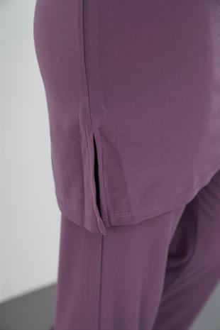 Sandy Pantolon&Tunik Takım-Gül Kurusu