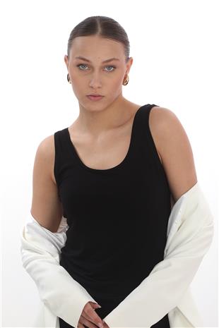 Viskon Atlet 2li Set-Siyah-Beyaz