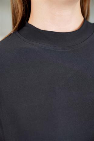 Sandy Pantolon&Tunik Takım-Siyah