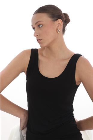 Viskon Atlet 2li Set-Siyah-Beyaz