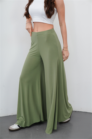 Maxi Tunik & Pantolon Takım-Çağla Yeşil