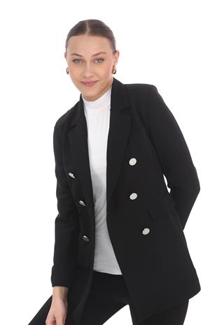 Kadın Viscon Kolsuz Tişört-Beyaz