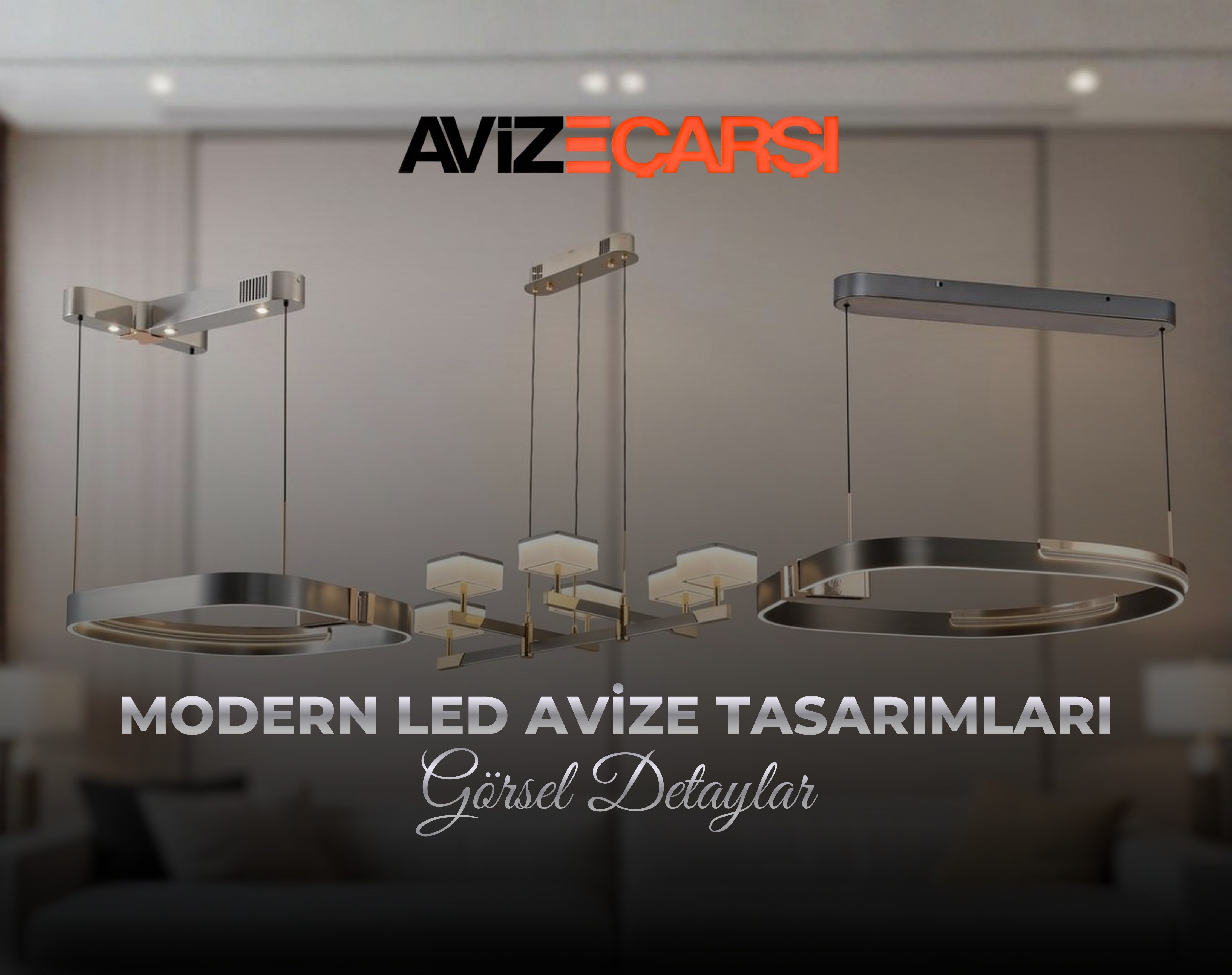 modern led avize
