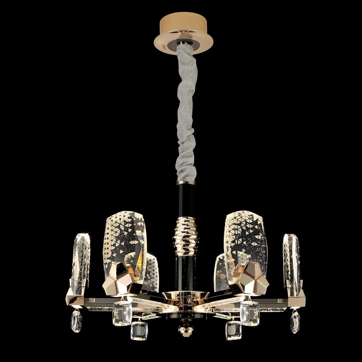 Avize Çarşısı GLACIER Gold Led Avize E.9302/6