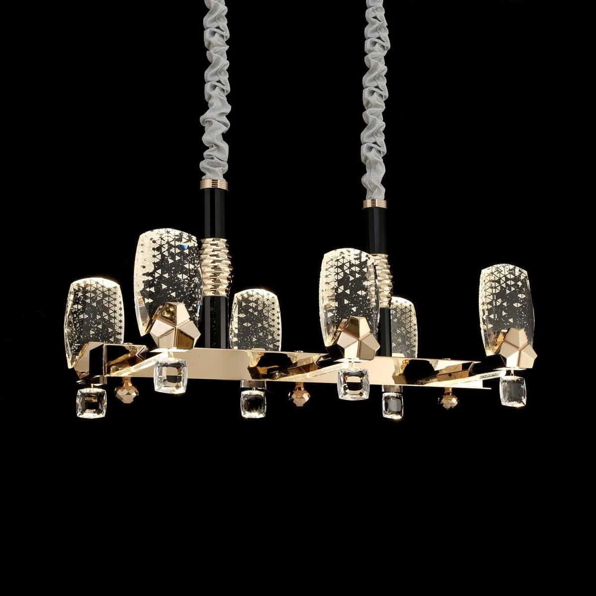 Avize Çarşısı GLACIER Gold Led Avize E.9302/6L