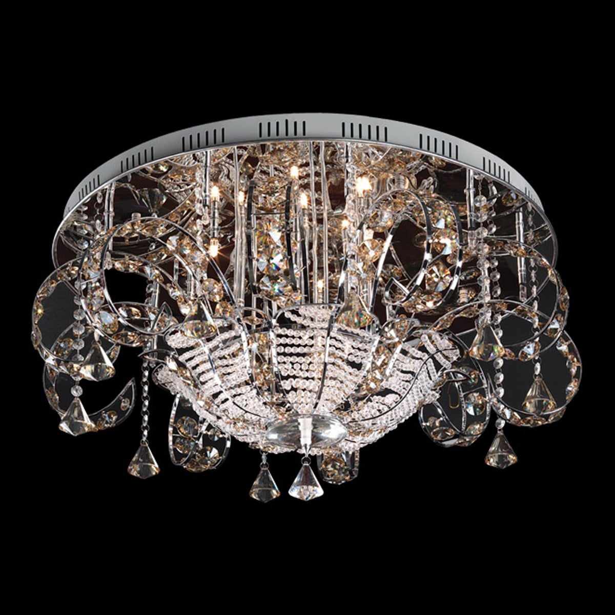 Avize Çarşısı Kristal Taşlı Plafonyer Avize MP.5812-21