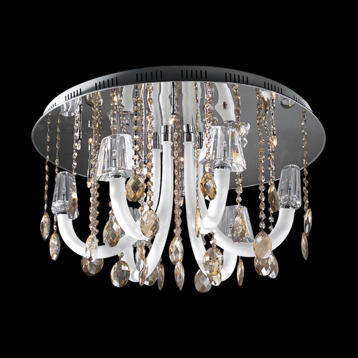 Avize Çarşısı Kristal Taşlı Plafonyer Avize MP 6106-18