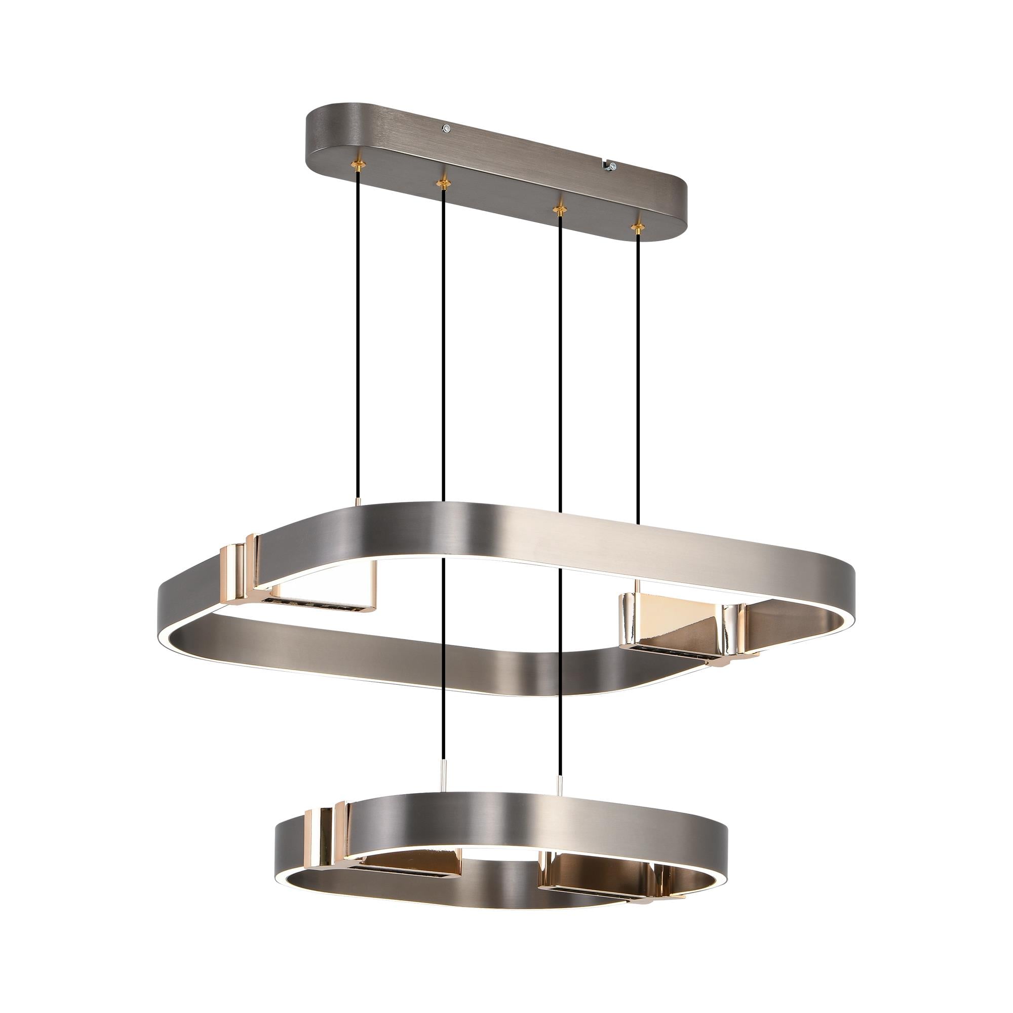 Avize Çarşısı Led Avize E.D395-600+400