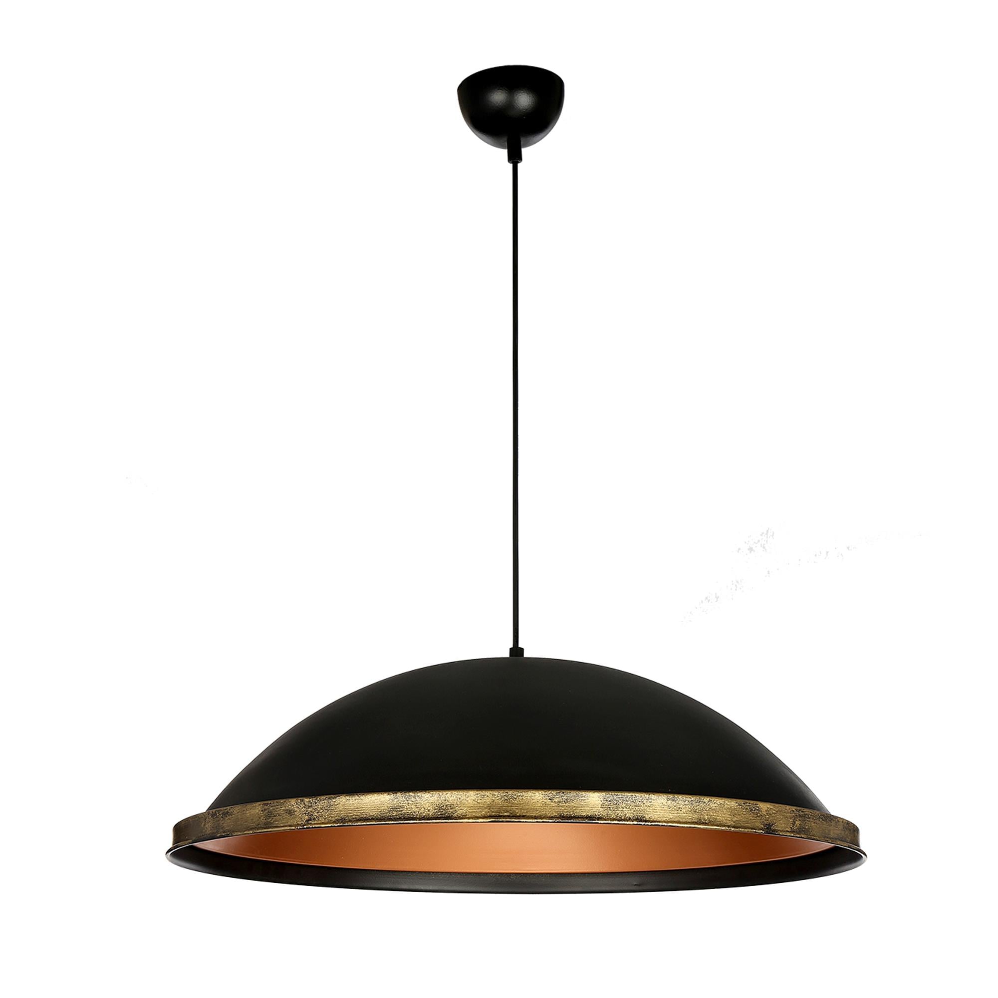 Avize Çarşısı Loft Tekli Siyah Avize BS.0388-54-60