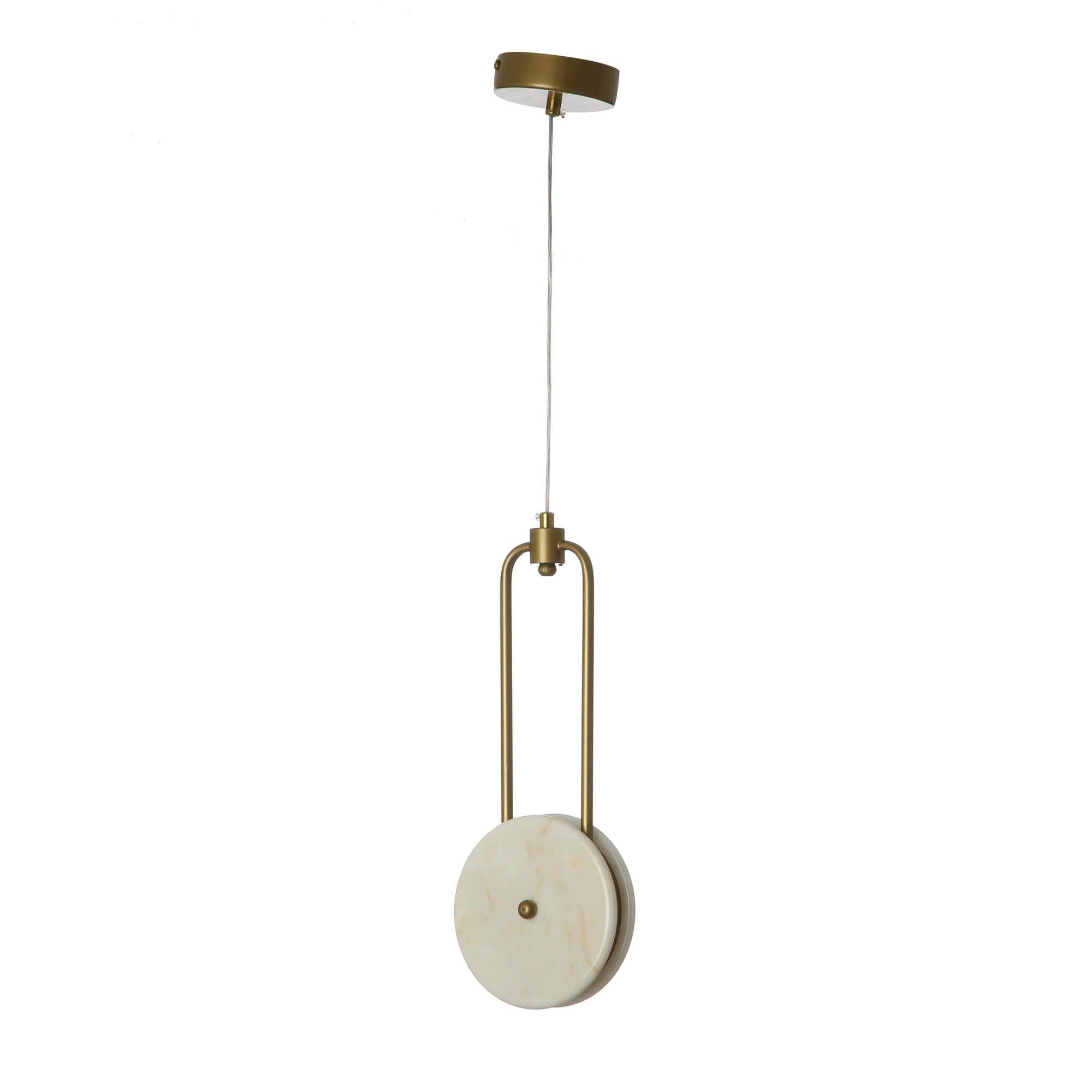 Avize Çarşısı Marble Tekli Sarkıt Avize | Metal Eskitme |  Modern | Mutfak, Yemek Masası, Salon Aydınlatma BS.7875-52-02
